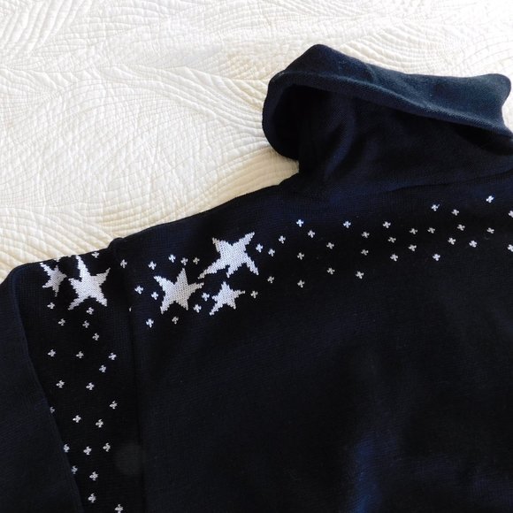 Vtg Meister wool knit snow bunny 80s ski sweater S - Picture 14 of 16